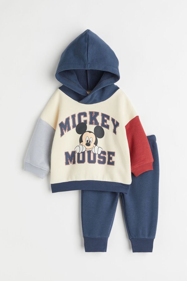 H&M mickey hoodie set