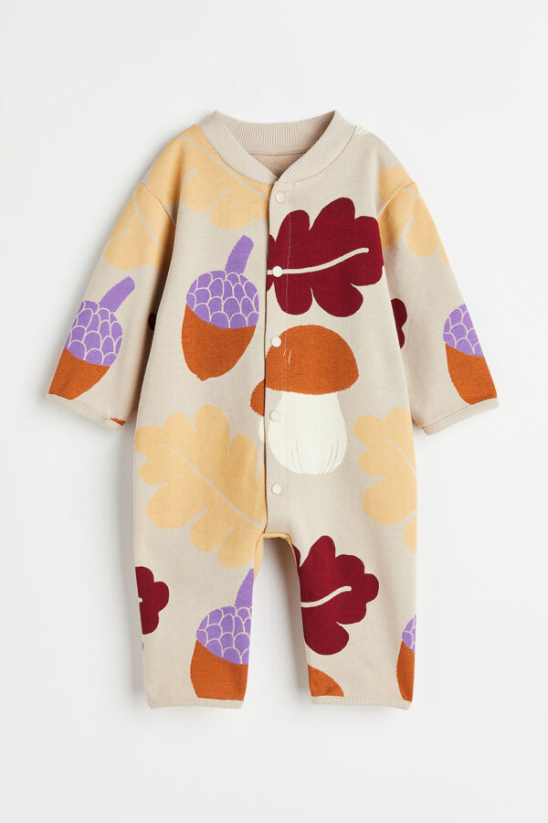 H&M Leaves Padded  onesie