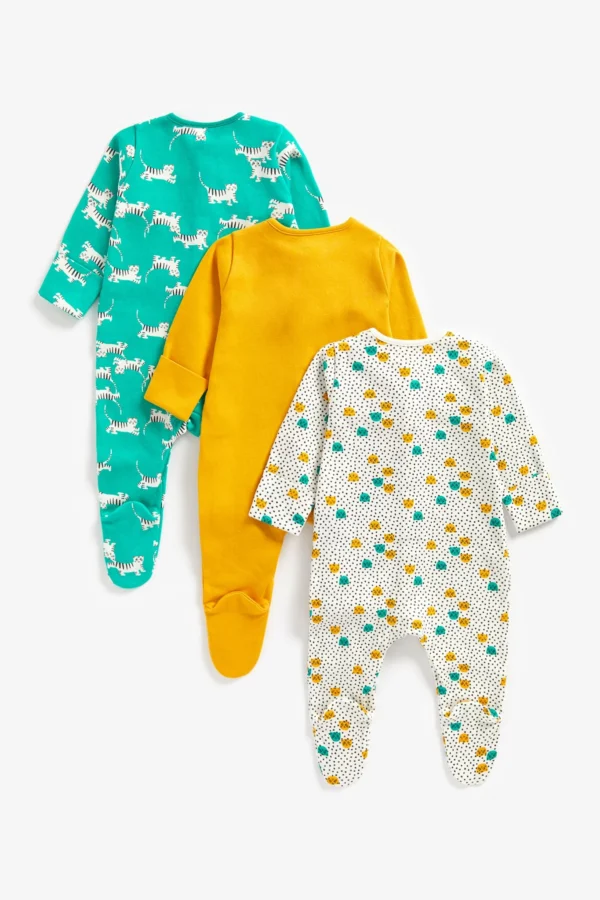 Mothercare Cat Sleep suit pack