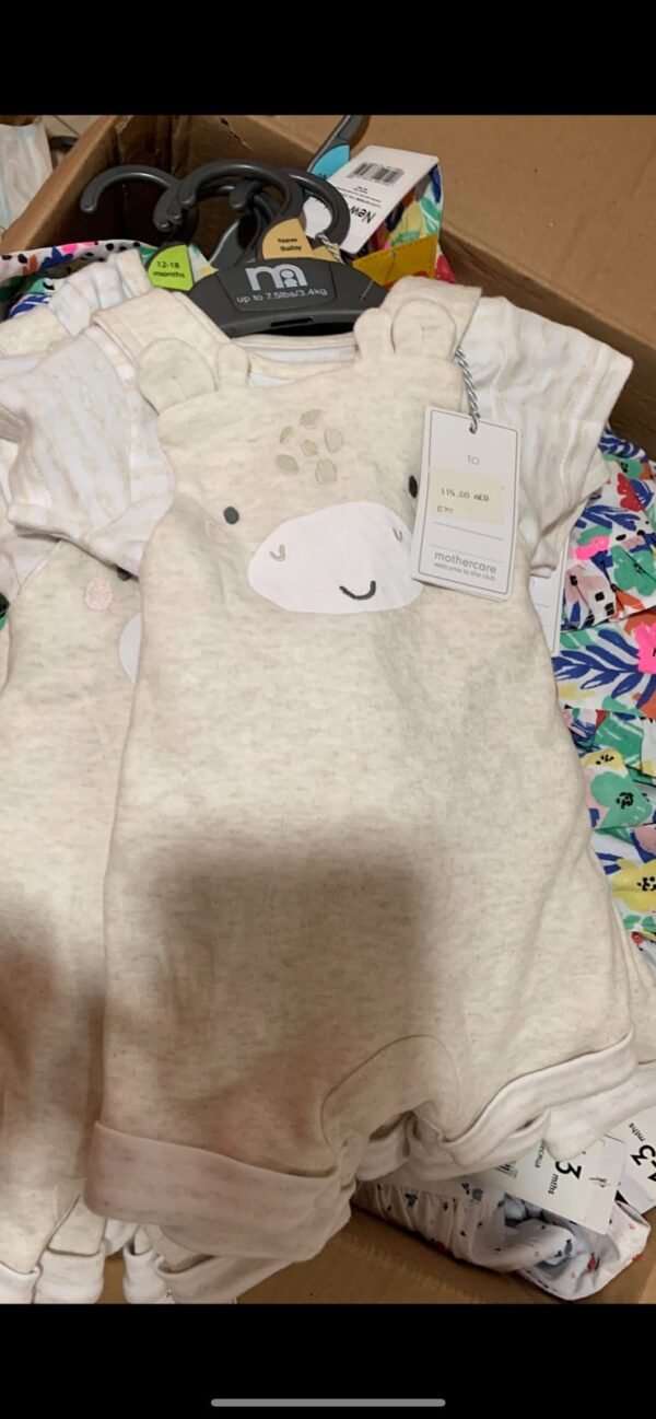 Mothercare sheep dungrees set