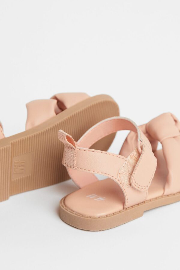 H&M beige bowtie sandal