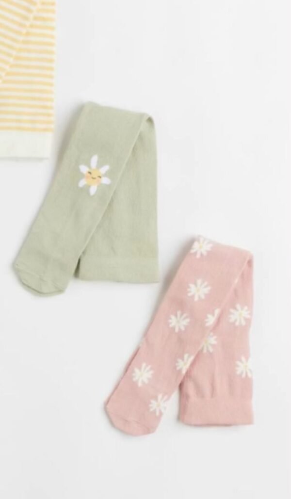 H&M floral tights