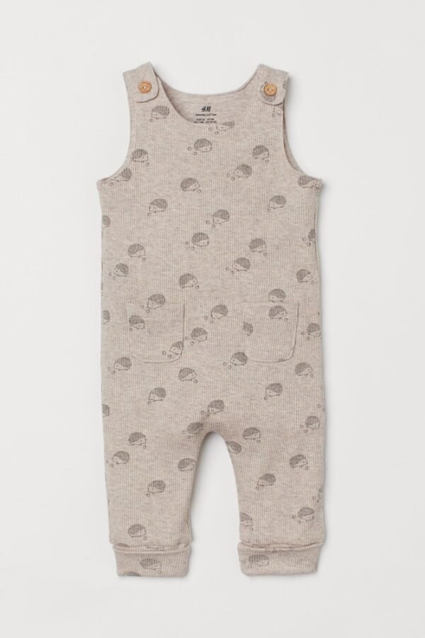 H&M beige dungarees