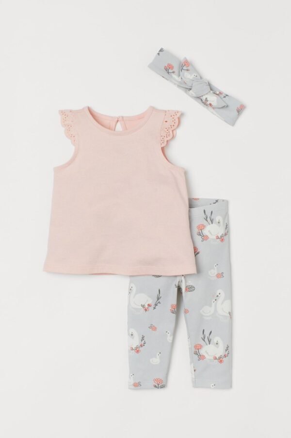 H&M Pink set with headband