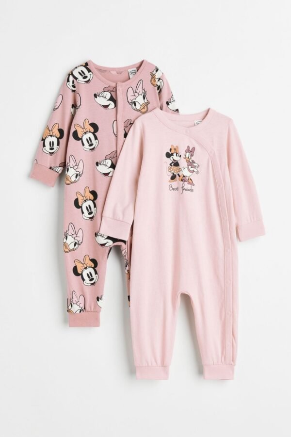 H&M Minnie Mouse Sleepsuit Set