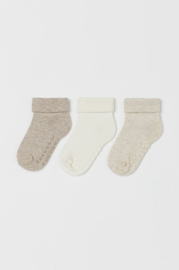 H&M Beige antislip socks