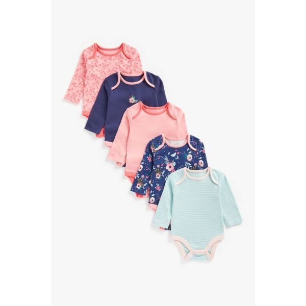 Mothercare floral bodysuit set
