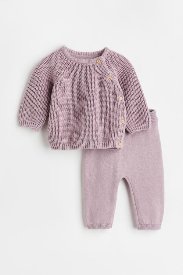 H&M cable knit set