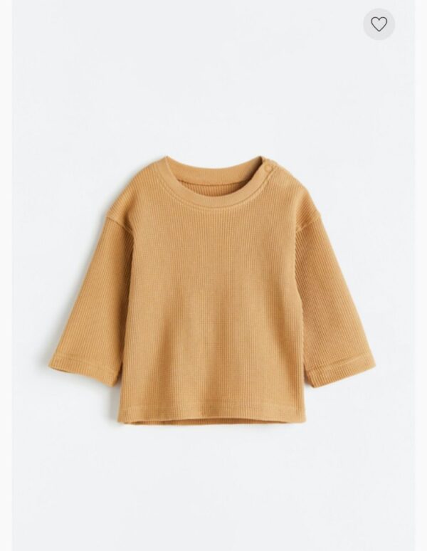 H&M Beige Sweat shirt