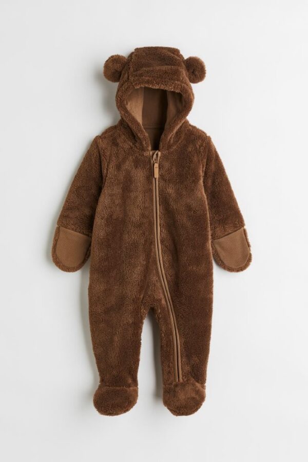 H&M Brown Bearsuit