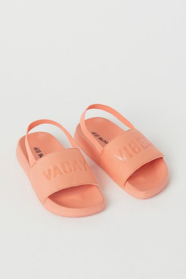H&m peach vacay vibes sandals