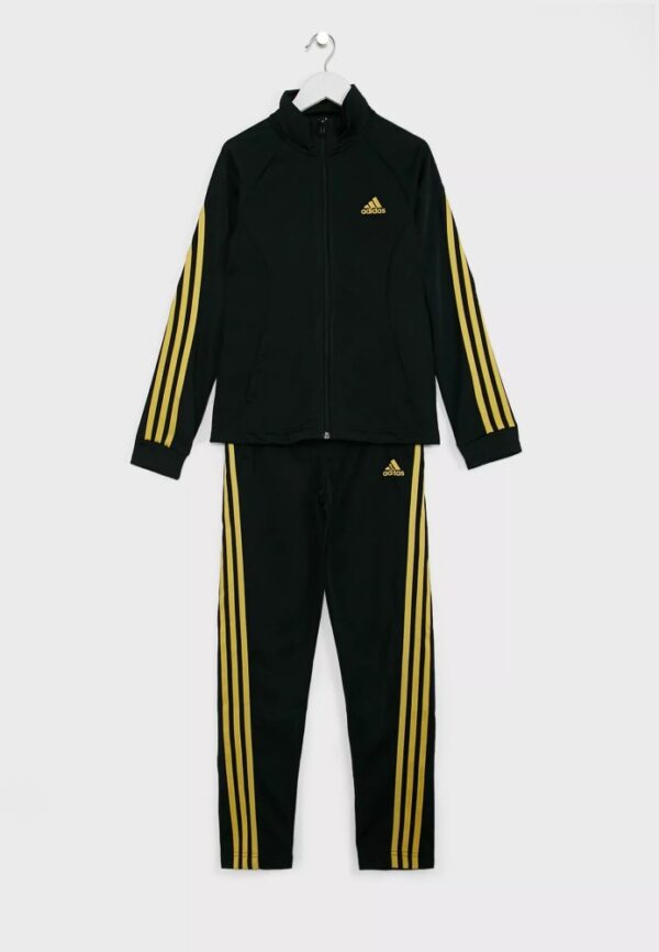 Adidas tracksuit with yellow lines h26621