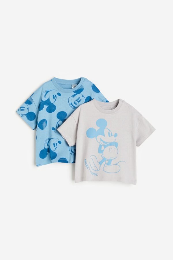 H&M mickey mouse shirt 2 pc set