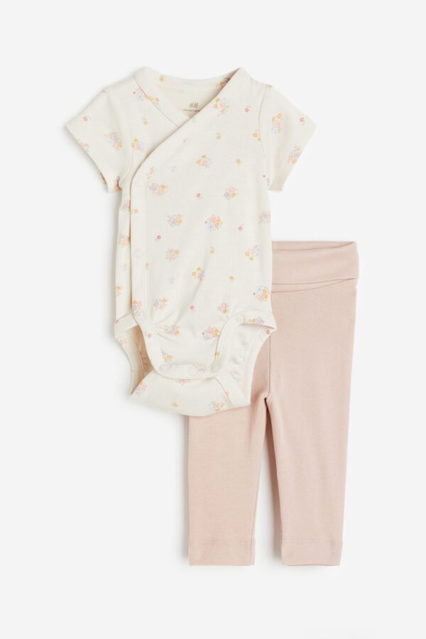 H&M floral 2 pc set