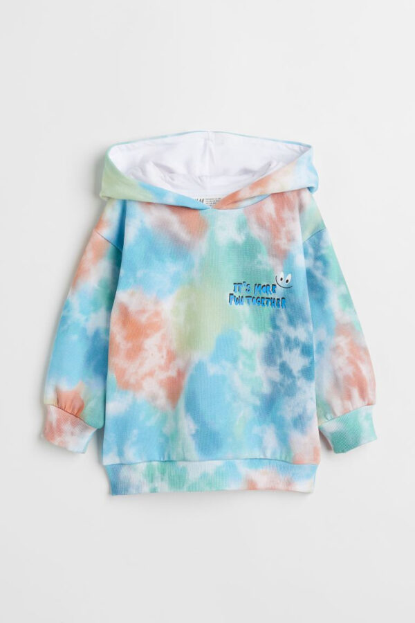 H&m tie die hoodie