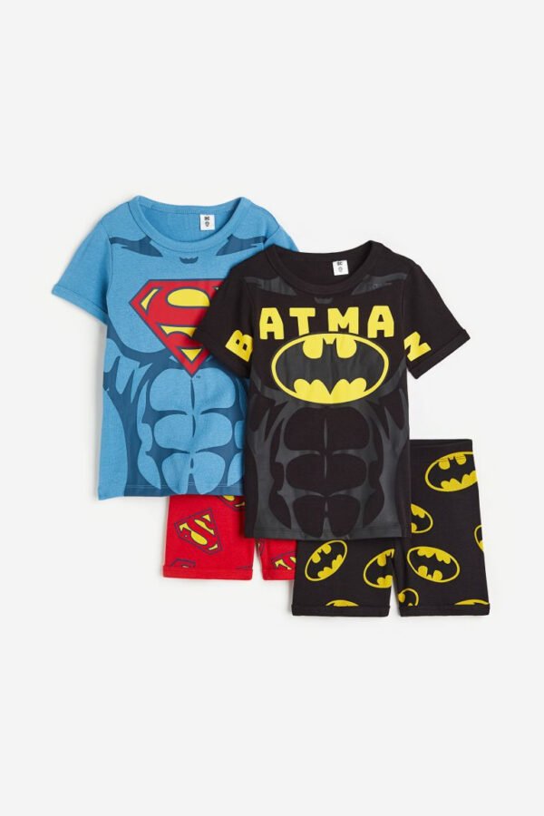 H&m superman batman set