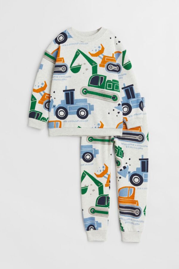 H&m transport set fleece lined set