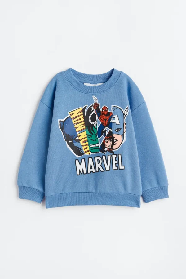 Marvel fleece lined top