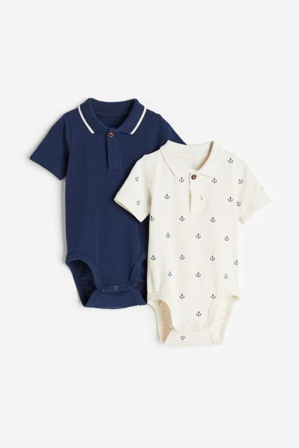 H&M polo bodysuit set