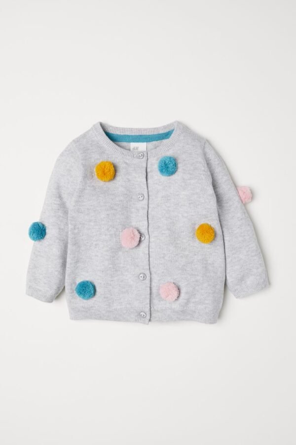 H&m pom pom cardigan