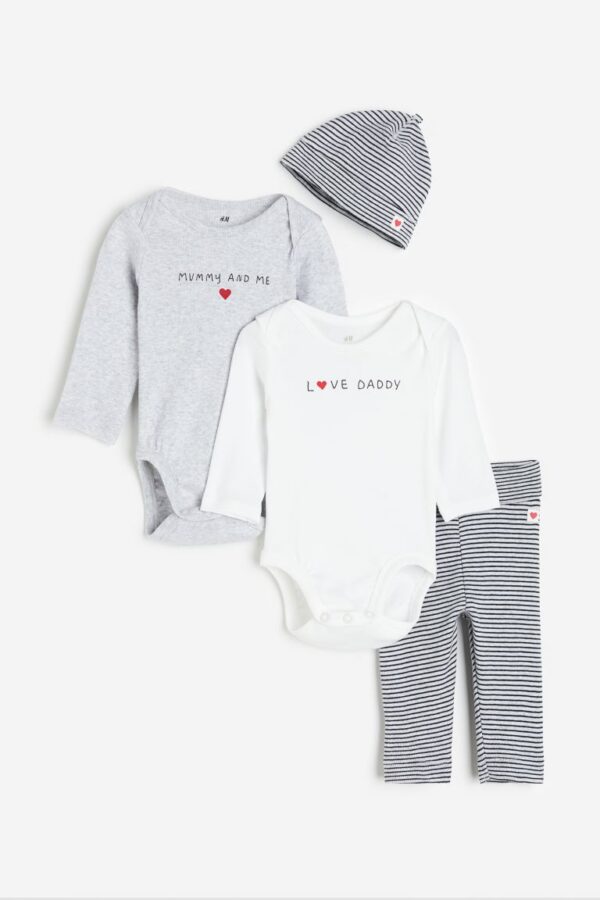 H&m I love mom and dad set 4 pc