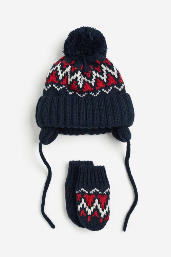 H&m cap and mittens set