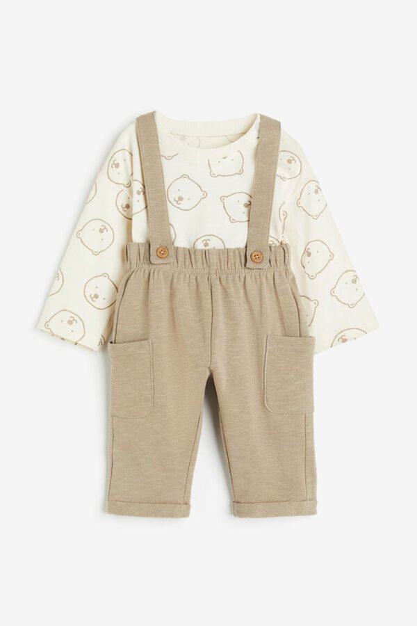 H&m bear dungarees