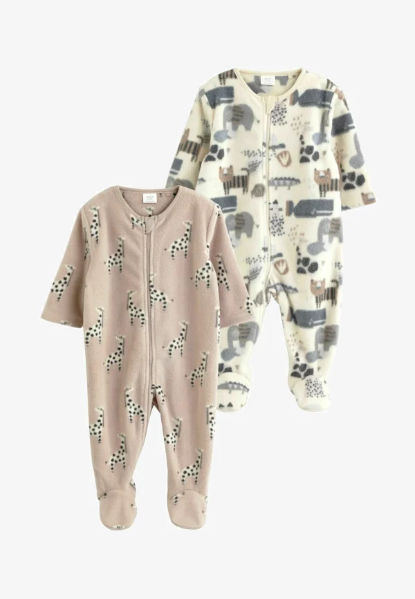Next fleece sleepsuit set