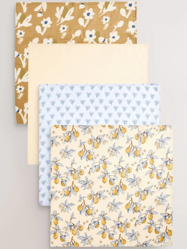 Next muslin cloth 4 pieces