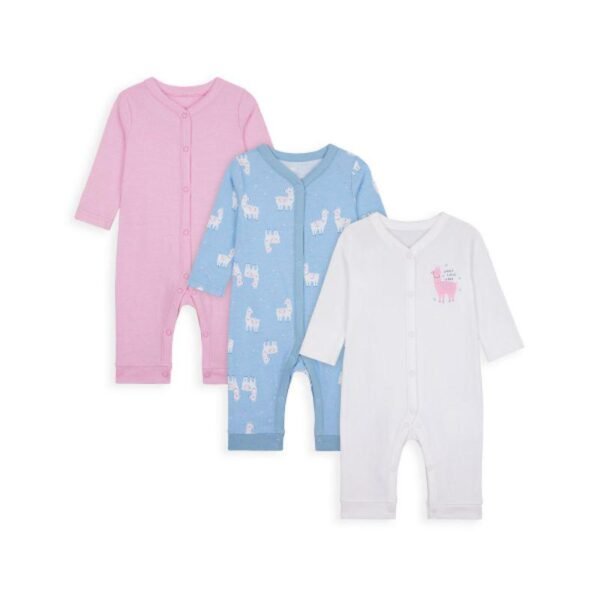Mothercare unicorn sleepsuit set